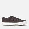Converse Men's One Star Ox Trainers - Almost Black/White - Image 1