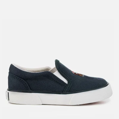 Polo Ralph Lauren Toddlers' Bal Harbour Ii Slip-On Trainers - Navy/Multi PP