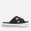 Converse Women's One Star Slip Sandal - Black/Egret/White - Image 1