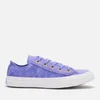 Converse Women's Chuck Taylor All Star Ox Trainers - Wild Lilac/Antique Brass/White - Image 1