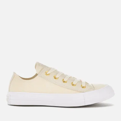Converse Women's Chuck Taylor All Star Ox Trainers - Natural Ivory/Antique Brass