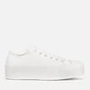 Converse Women's Chuck Taylor All Star Lift Ox Trainers - Vintage White/Vintage White - Image 1