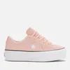 Converse Women's One Star Platform Ox Trainers - Bleached Coral/Black/White - Image 1