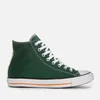 Converse Men's Chuck Taylor All Star Hi-Top Trainers - Fir/Orange Rind/White - Image 1