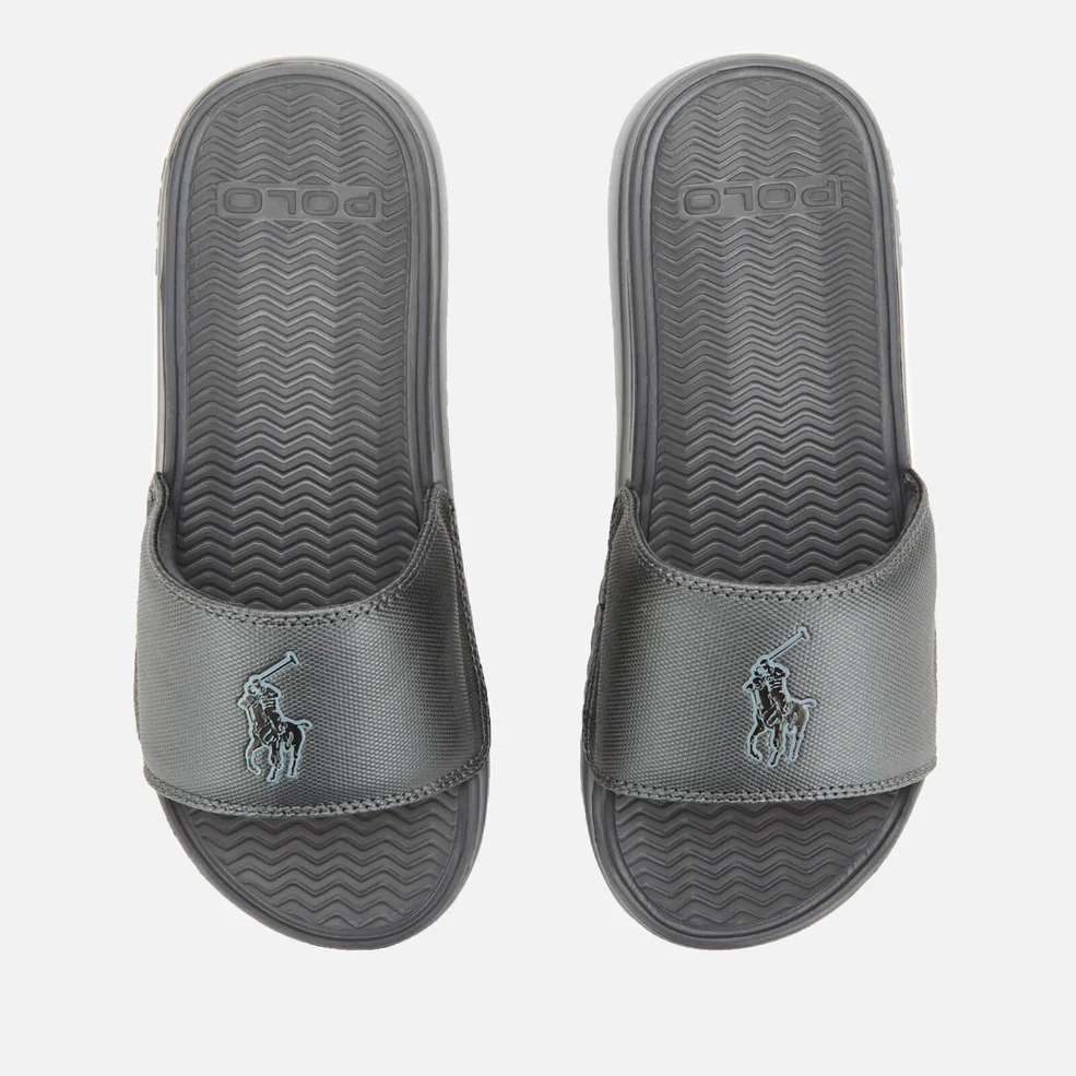 Polo Ralph Lauren Men's Rodwell Slide Sandals - Grey Image 1