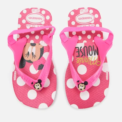 Havaianas Toddler's Disney Classics Sandals - White/Pink Flour