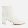 Kurt Geiger London Women's Burlington Leather Heeled Ankle Boots - White - Image 1