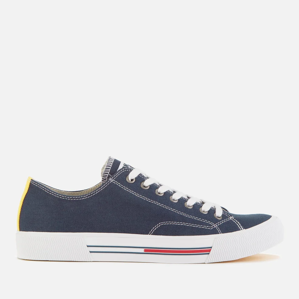 Tommy Jeans Men's Classic Canvas Trainers - Ink Image 1