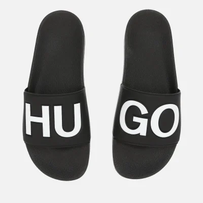 HUGO Men's Timeout Slide Sandals - Black