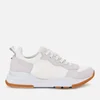 Ted Baker Women's Waverdi Suede/Satin Chunky Running Style Trainers - Ivory - Image 1