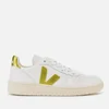 Veja Women's V-10 Leather Trainers - Extra White/Pagi - Image 1