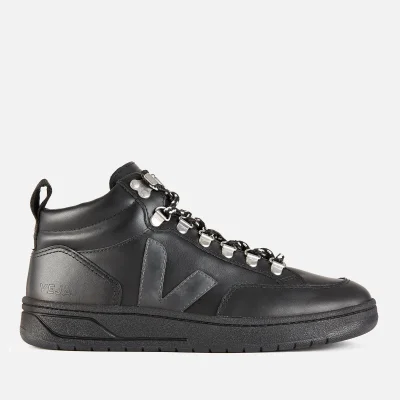 Veja Women's Roraima Leather Hiking Style Boots - Black/Grafite/Black