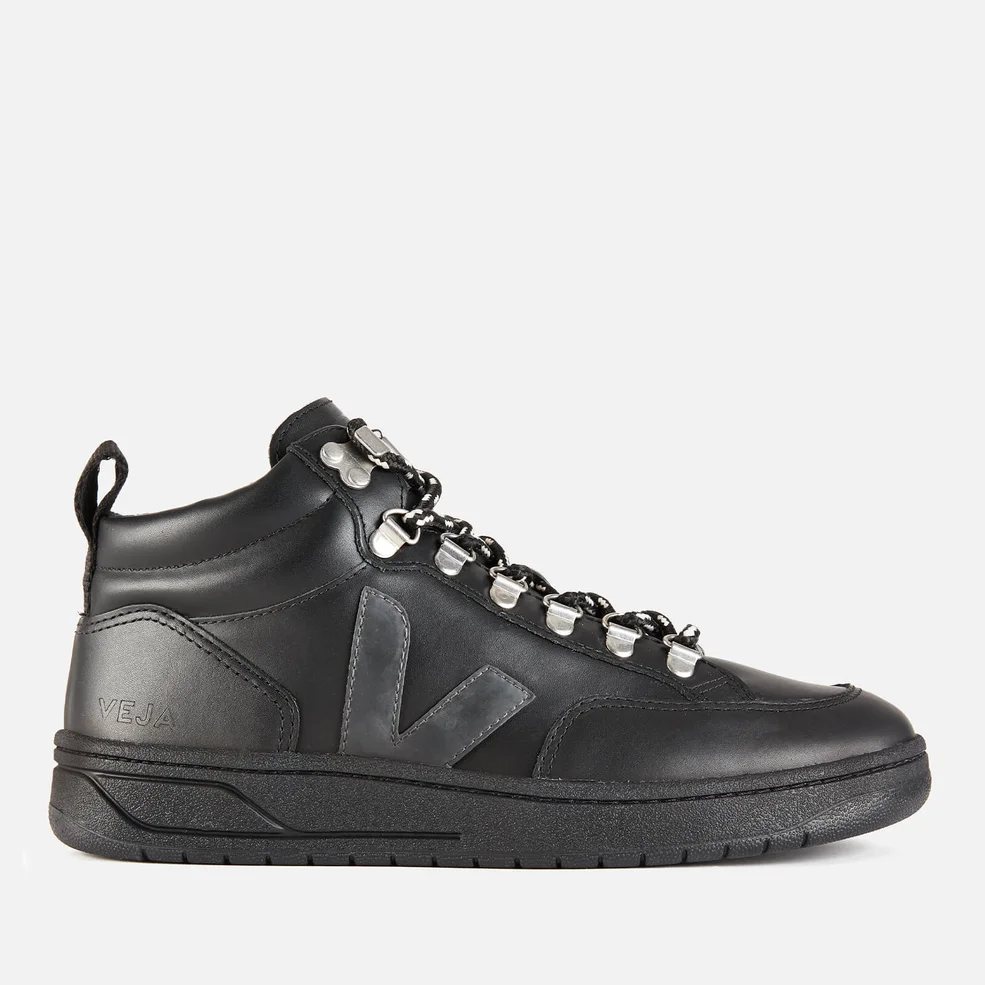 Veja Women's Roraima Leather Hiking Style Boots - Black/Grafite/Black Image 1