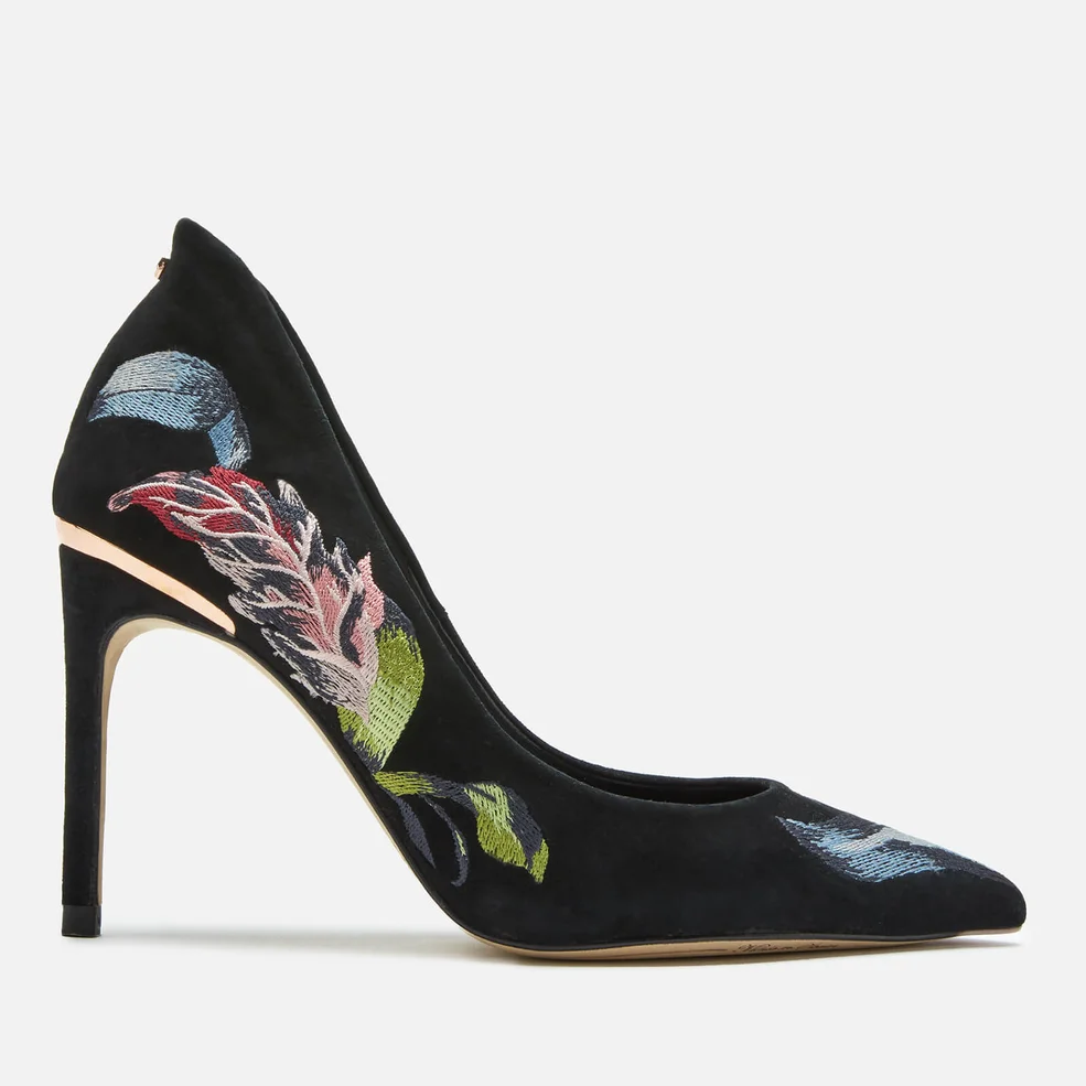 Ted Baker Women's Saviop Printed Court Shoes - Black Image 1