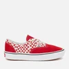 Vans ComfyCush Era Tear Check Trainers - Racing Red/True White - Image 1