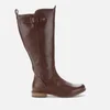 Barbour Women's Rebecca Leather Knee High Boots - Wine - Image 1