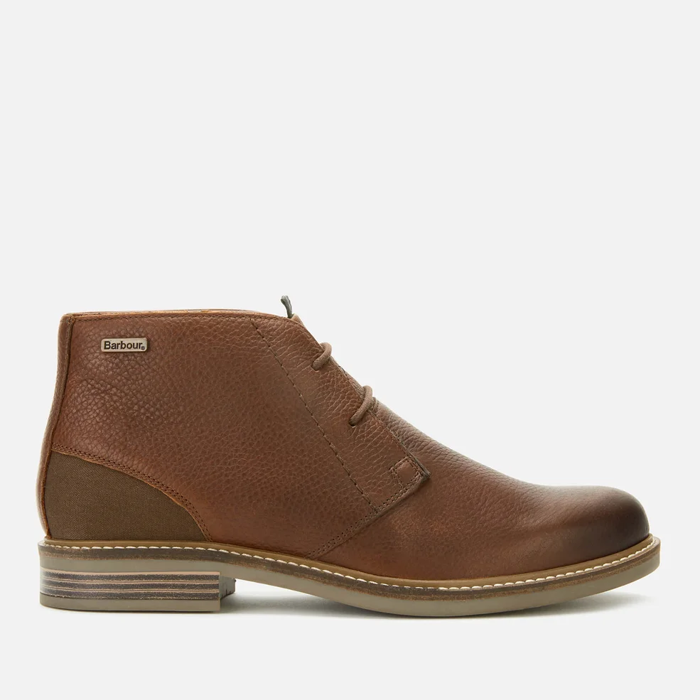 Barbour Men's Readhead Leather Chukka Boots - Dark Brown Image 1