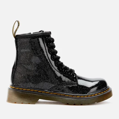 Dr. Martens Kid's 1460 Glitter Lace-Up Boots - Black