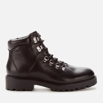 Vagabond Women's Kenova Leather Hiking Style Boots - Black