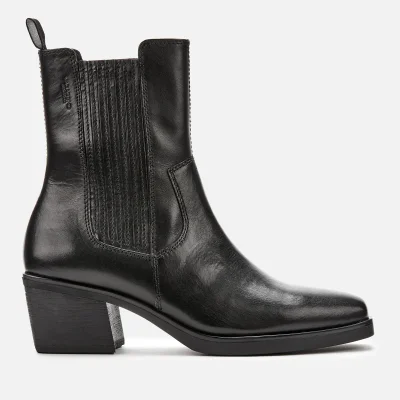 Vagabond Women's Simone Leather Heeled Chelsea Boots - Black