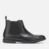 Clarks Men's Ronnie Top Leather Chelsea Boots - Black - Image 1