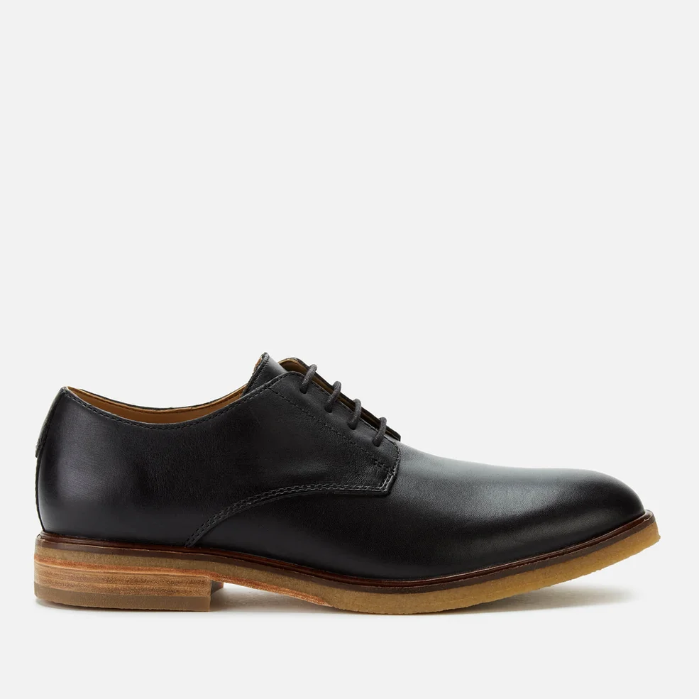Clarks Men's Clarkdale Moon Leather Derby Shoes - Black Image 1