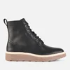Clarks Women's Trace Pine Leather Lace Up Boots - Black - Image 1