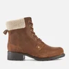 Clarks Women's Orinoco Dusk Warmlined Leather Lace Up Boots - Tan - Image 1