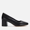 Clarks Women's Sheer Rose Leather Block Heeled Shoes - Black - Image 1