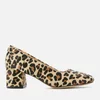 Clarks Women's Sheer Rose Block Heeled Shoes - Leopard Print - Image 1