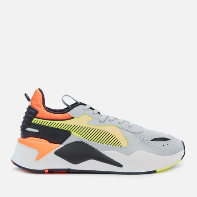 Puma Men's RS-X Hard Drive Trainers - High Rise/ Yellow Allert