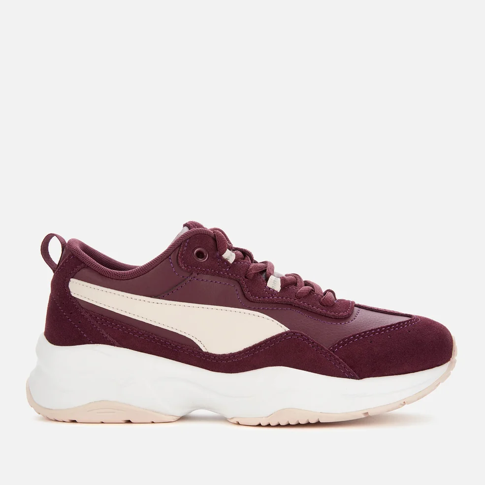 Puma Women's Cilia Sd Trainers - Mulled Wine/Pastel Parchment Image 1