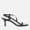 Whistles Women's Milana Asymmetric Heeled Sandals - Black - Image 1