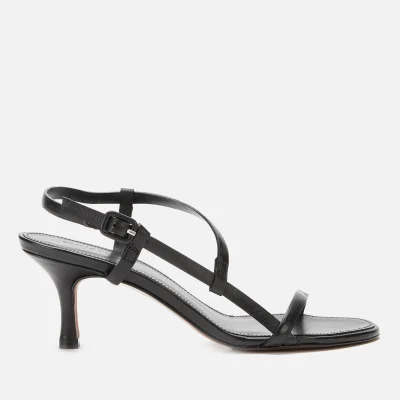 Whistles Women's Milana Asymmetric Heeled Sandals - Black