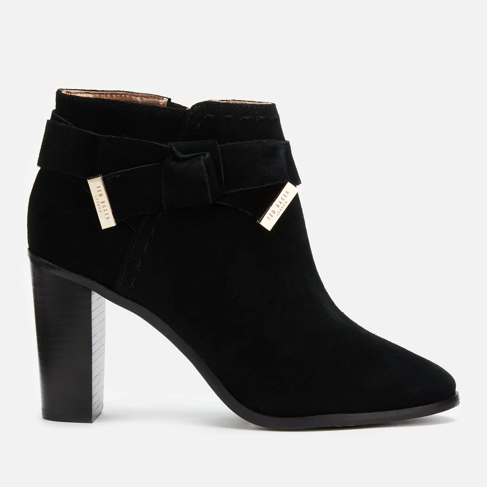 Ted Baker Women's Anaedi Suede Heeled Ankle Boots - Black Image 1