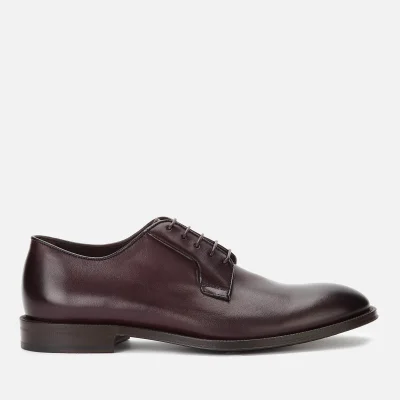 Paul Smith Men's Chester Leather Derby Shoes - Aubergine