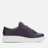 Camper Women's Runner Leather Chunky Flatform Trainers - Purple - Image 1