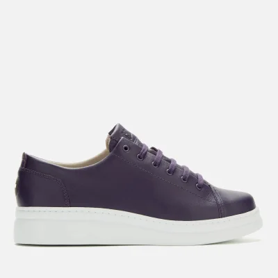 Camper Women's Runner Leather Chunky Flatform Trainers - Purple