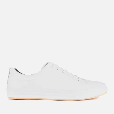 Camper Women's Hoops Leather Low Top Trainers - White Natural