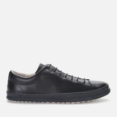 Camper Men's Chasis Leather Low Top Trainers - Black