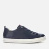 Camper Men's Runner Leather Low Top Trainers - Blue - Image 1