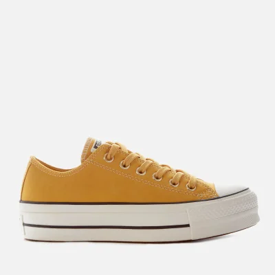 Converse Women's Chuck Taylor All Star Lift Ox Trainers - Gold Dart/Vintage White/Black