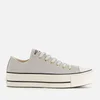 Converse Women's Chuck Taylor All Star Lift Ox Trainers - Mouse/Vintage White/Black - Image 1