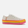 Converse Women's Chuck Taylor All Star Lift Ox Trainers - Vintage White/Pale Putty - Image 1