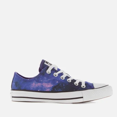 Converse Women's Chuck Taylor All Star Miss Galaxy Ox Trainers - Black/Court Purple/White