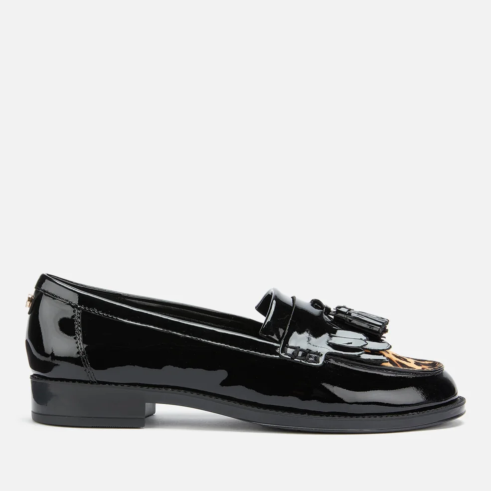 Dune Women's Greatly Leather Loafers - Black Image 1