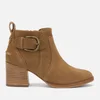 UGG Women's Leahy Buckle Heeled Ankle Boots - Chestnut - Image 1