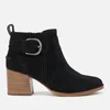 UGG Women's Leahy Buckle Heeled Ankle Boots - Black - Image 1