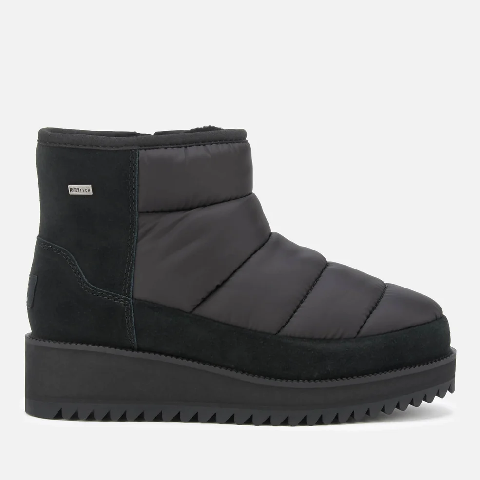 UGG Women's Ridge Mini Quilted Boots - Black Image 1