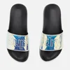Superdry Women's Holographic Glitter Pool Slide Sandals - Black - Image 1